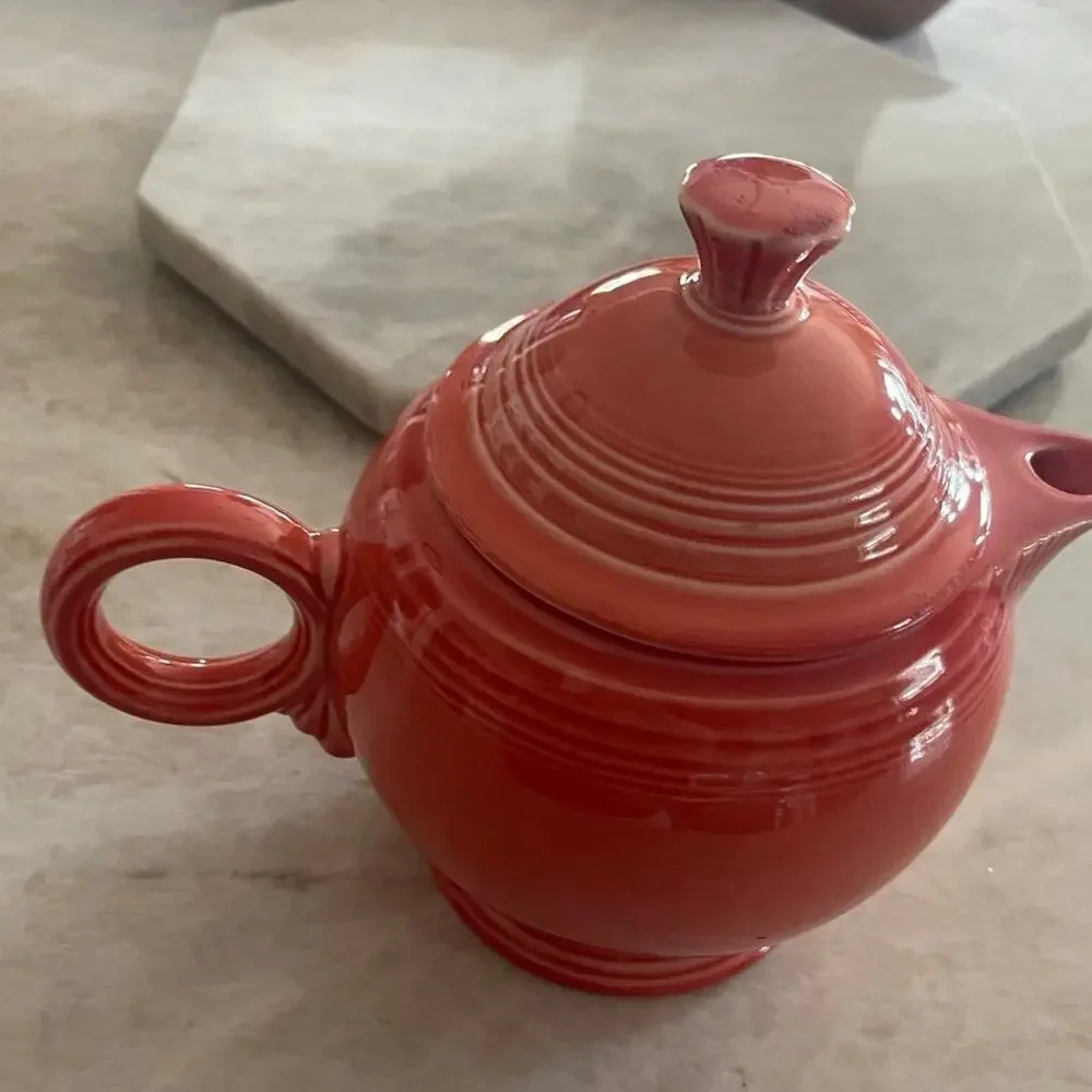 Fiesta Teapot persimmon